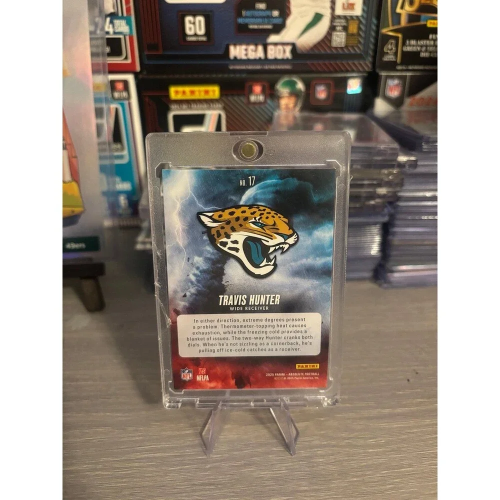 Travis Hunter By Storm Rookie Football Trading Card - Picture 2 of 2